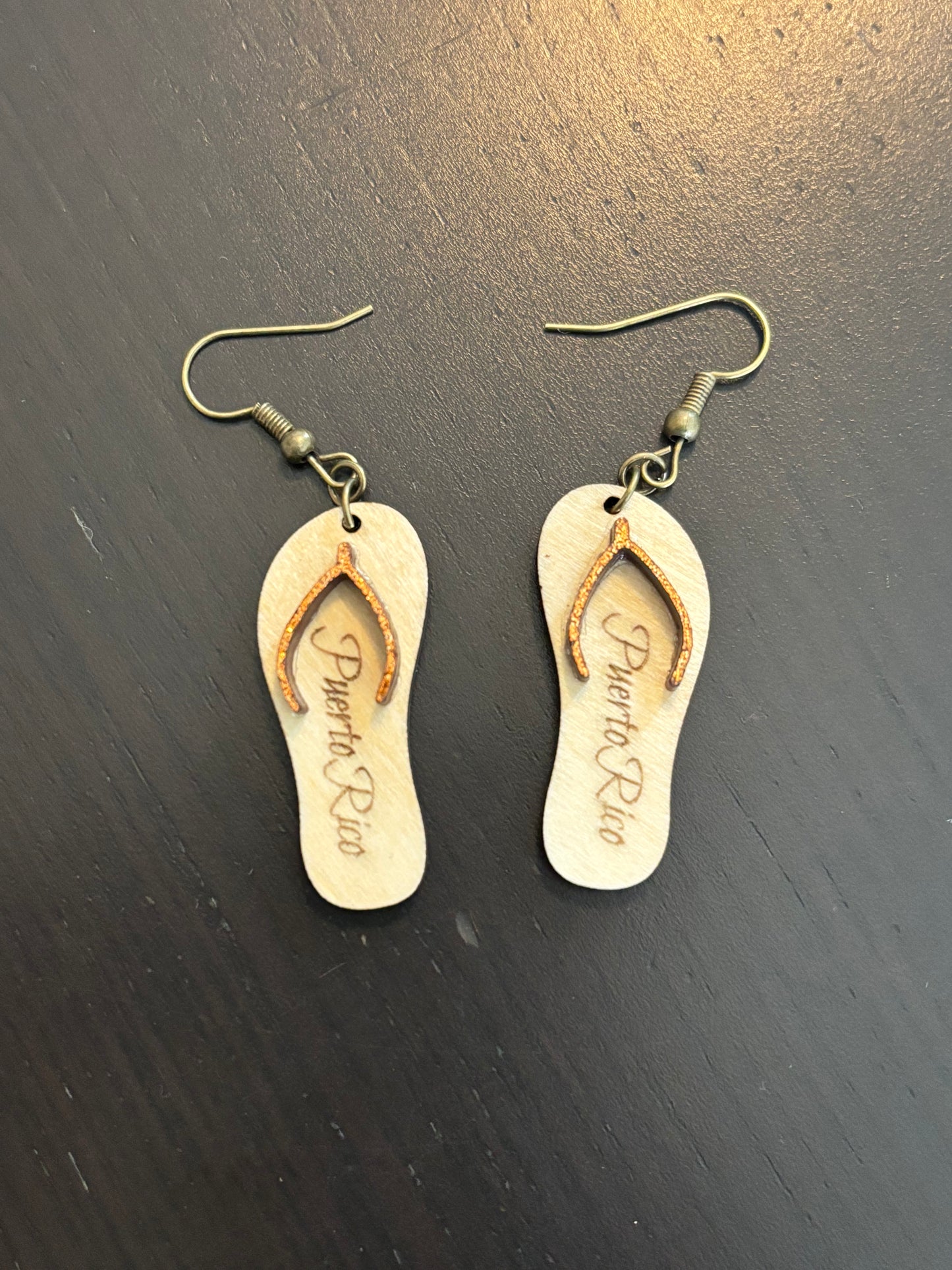 Flip Flop //Chancla// Beach Vacation Earrings // Summer Jewelry // Unique Earrings