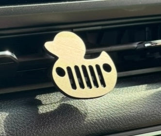 Jeep Ducky Vent Clip - Laser Cut Wood Essential Oil Diffusers