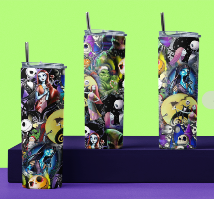 Custom (Your desired print) 20oz Tumbler with FREE Personalization