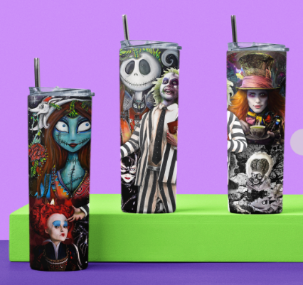 Custom (Your desired print) 20oz Tumbler with FREE Personalization
