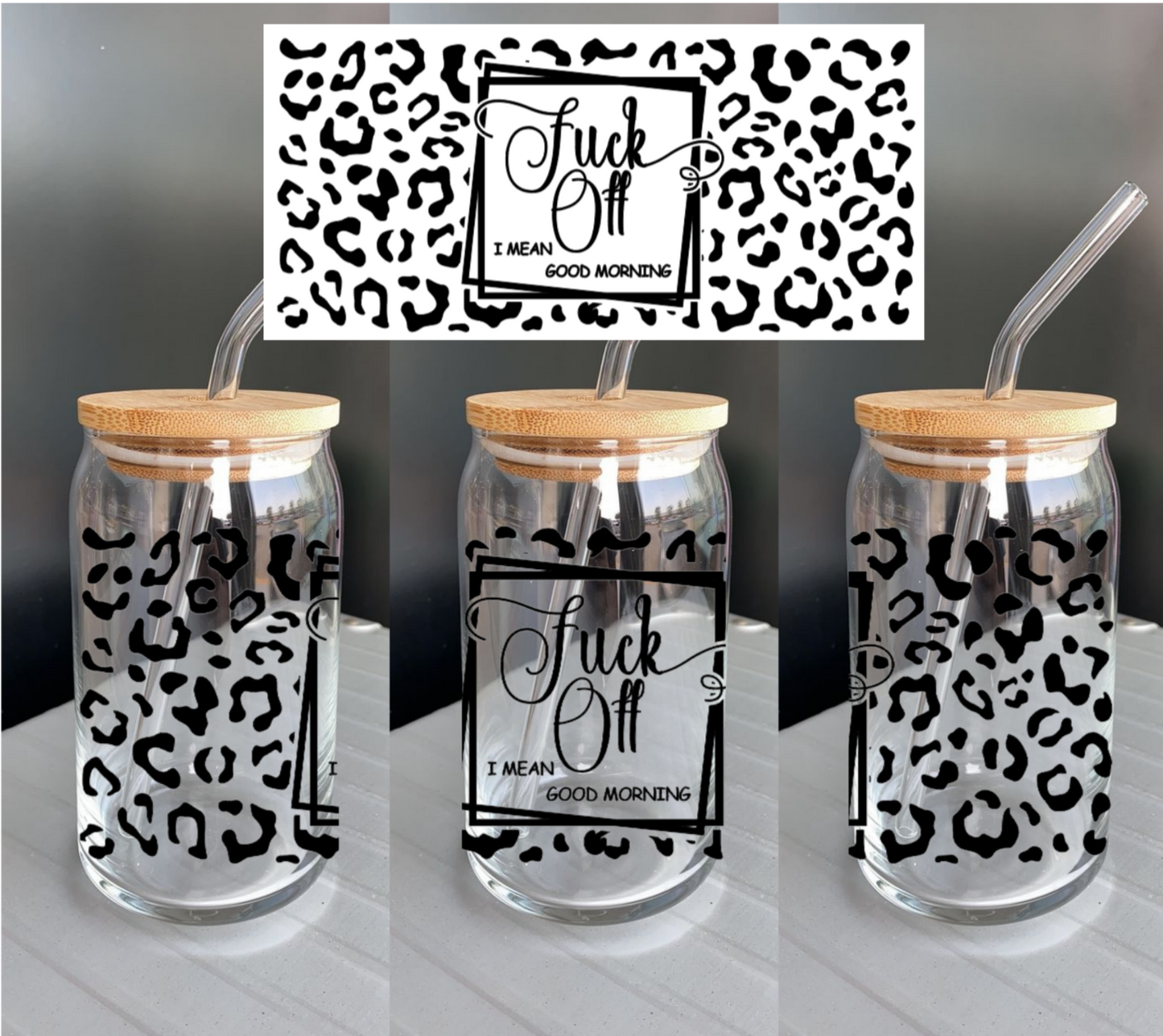 Custom Glass Can