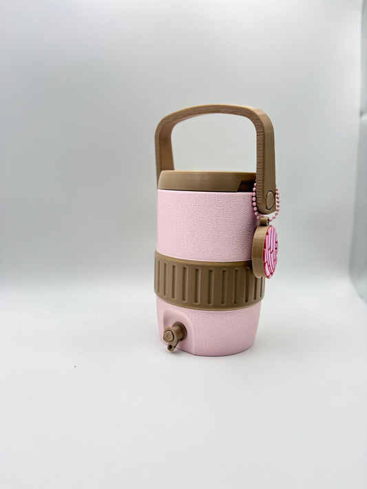 Concha Mini Can Holder with Can Tab Opener Keychain | Mexican Sweet Bread Inspired