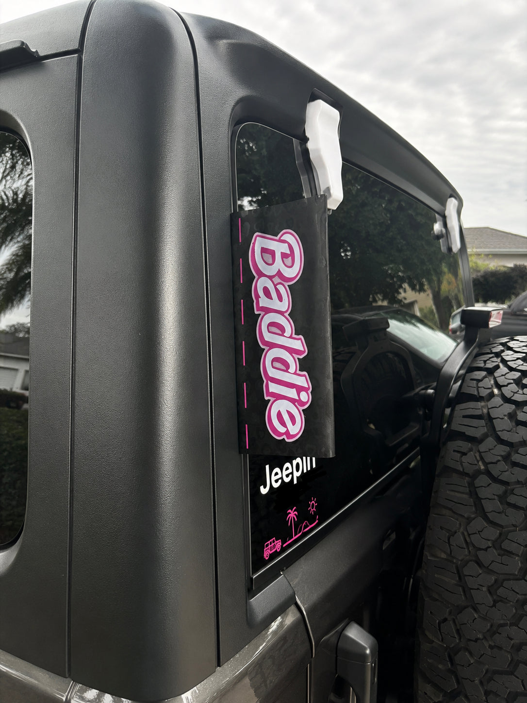 Custom Toy-Inspired Car Tag | Personalized Rear Window Vehicle Accessory | 3D Printed Novelty Auto Decoration | Retro Toys