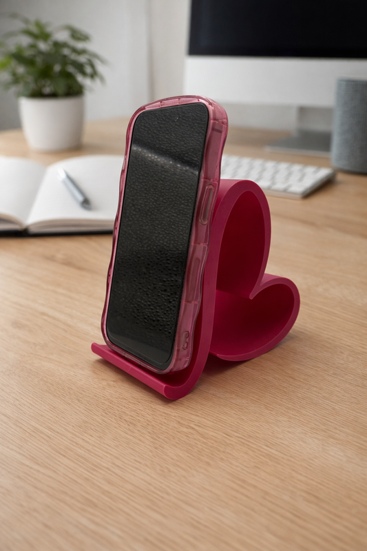 Heart Shaped Phone Stand