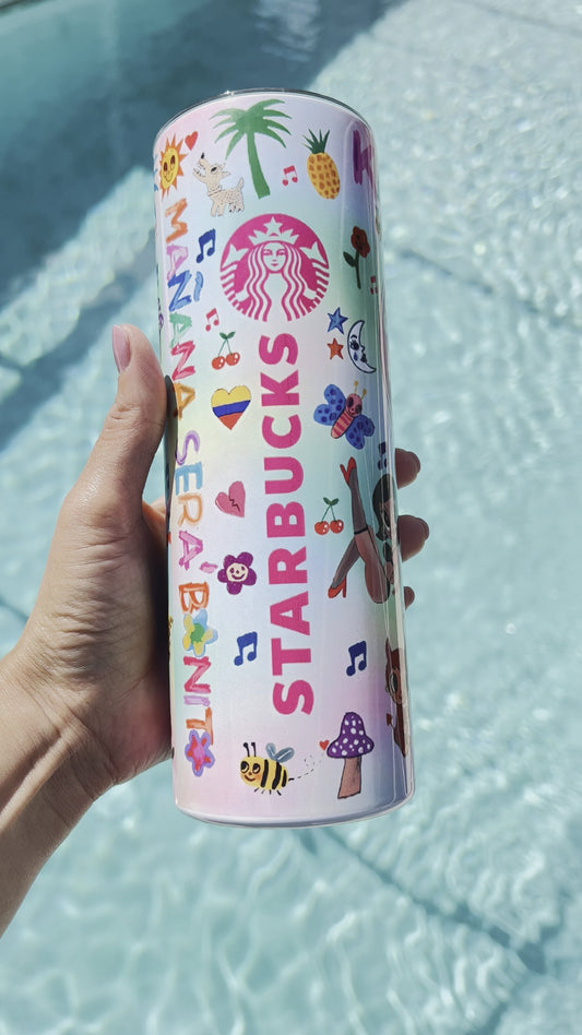 Karol G Manana Sera Bonito Starbucks Tumbler