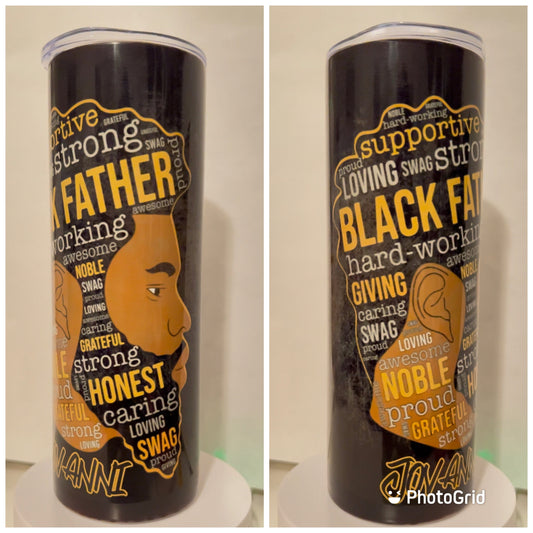 Black Father 20oz Tumbler