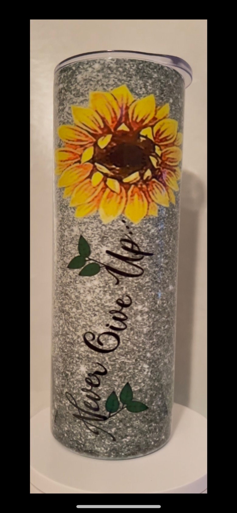 Elephant and Sunflowers 20oz Tumbler