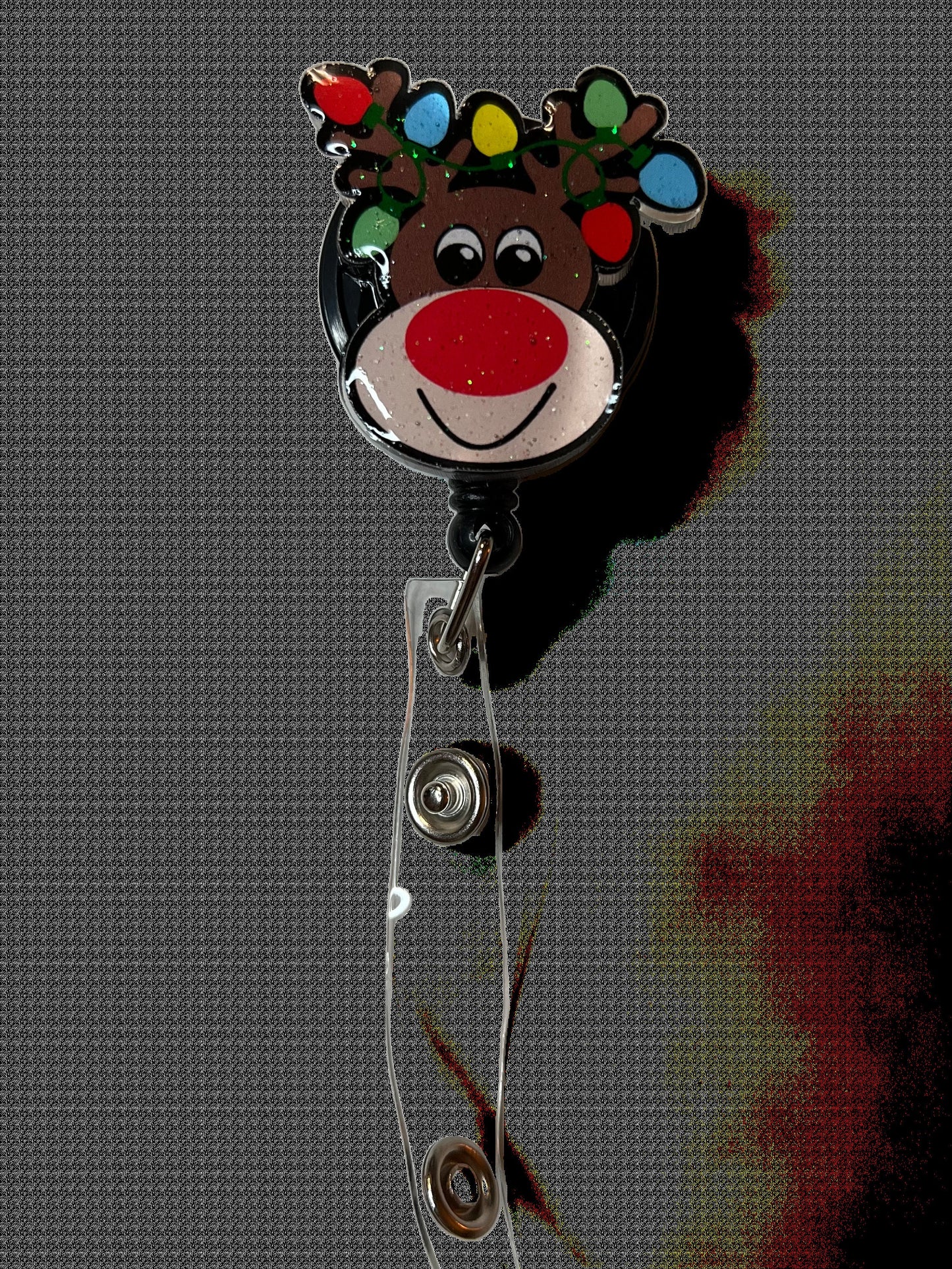 Reindeer Badge Reel